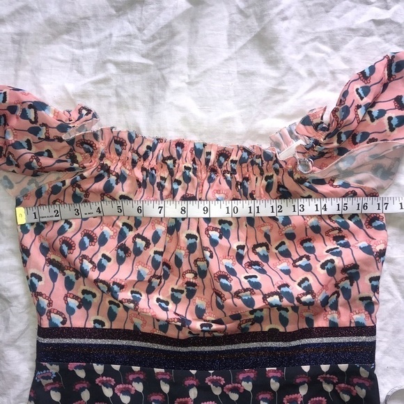 Coastal Cowgirl Trendyol Ruffle Maxi Dress Vacation Ready Flowy 40 Boho Chic - Picture 3 of 8